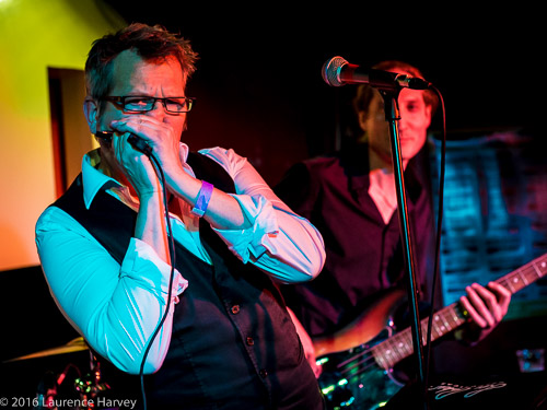 Gilby J. Fletcher on blues harp