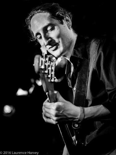 Alex Machell on bass