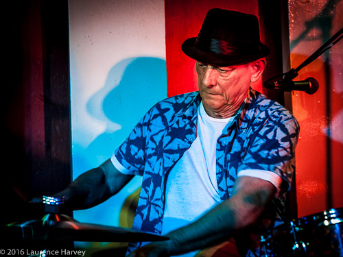 Tony Hill on drums