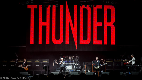Thunder on stage at Wembley Arena