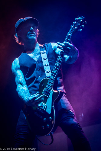 Mark Yates on guitar