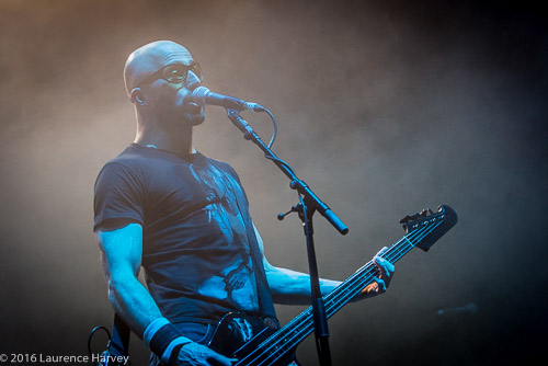 Leigh Marklew on bass