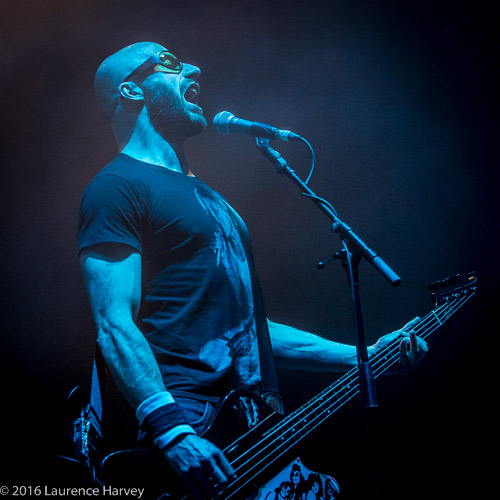 Leigh Marklew on bass