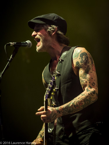 Mark Yates on guitar