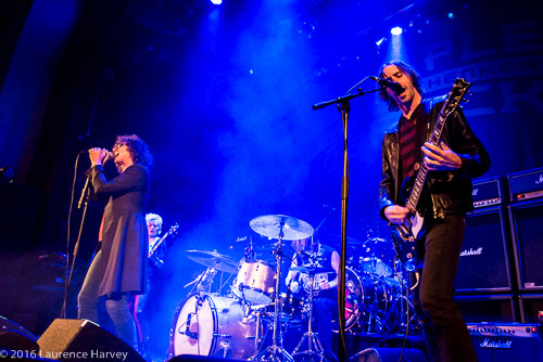 Venrez on stage at Islington Assembly Hall