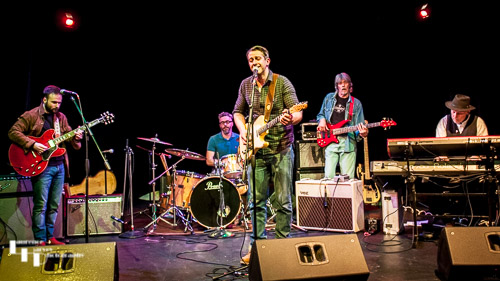 Bolaji Blues Band on stage at The Limelight Theatre