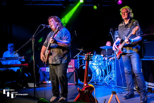 Bernie Marsden & his band on stage at the Bucks Blues Fest