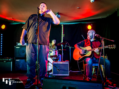 Azza's Bluzn Rootz on stage at Bucks Blues Fest