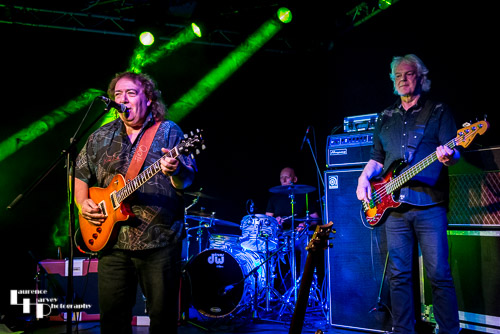 Bernie Marsden & his band on stage at the Bucks Blues Fest