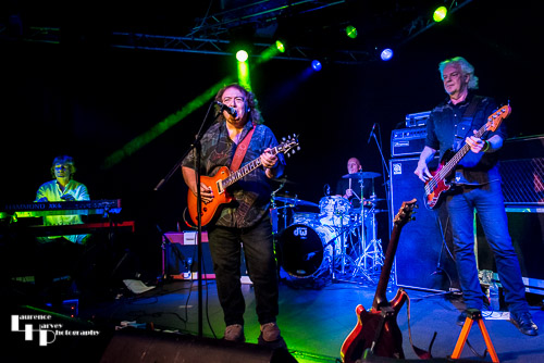 Bernie Marsden & his band on stage at the Bucks Blues Fest