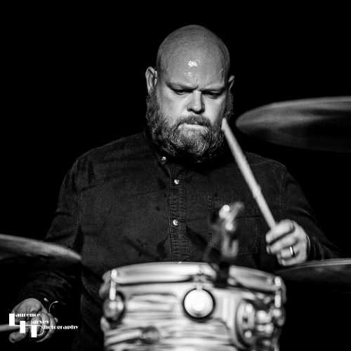 Chantel McGregor Band: Keith McPartling on drums