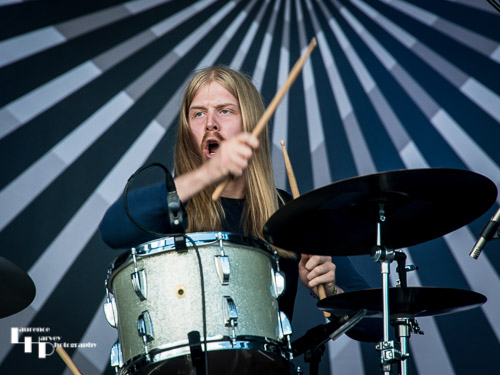 Blues Pills: André Kvarnström on drums