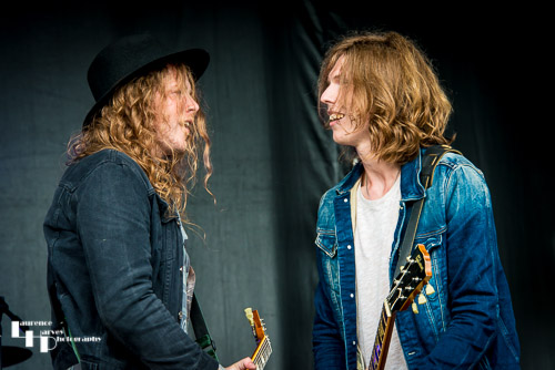 Bad Touch: Rob Glendinning & Daniel ‘Seeks’ Seekings on guitars