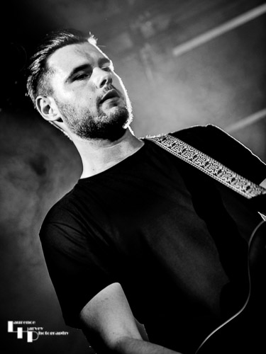 James Tranter on lead guitar