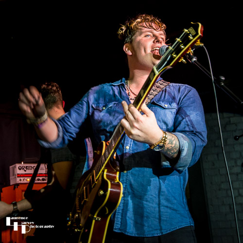 Danny Core on vocals & rhythm guitar