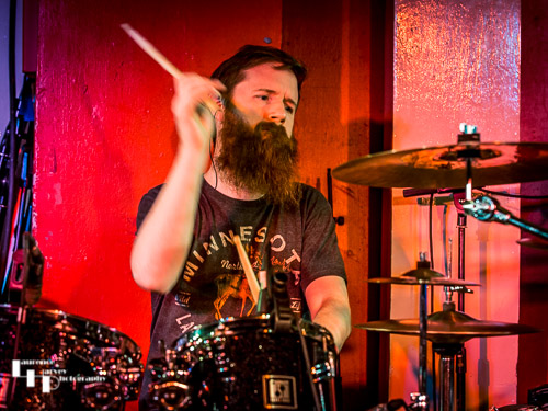 Gev Barrett on drums