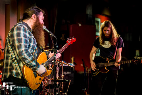 Christy O'Hanlon on vocals & guitar,  Stephen McGrath on bass