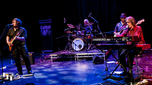 Catfish on stage at Arlington Arts Centre