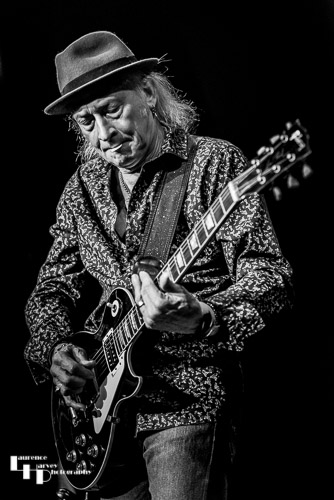 Del Bromham on guitar & vocals