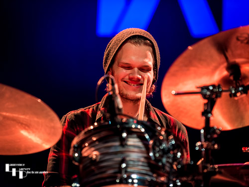Felix Dehmel on drums