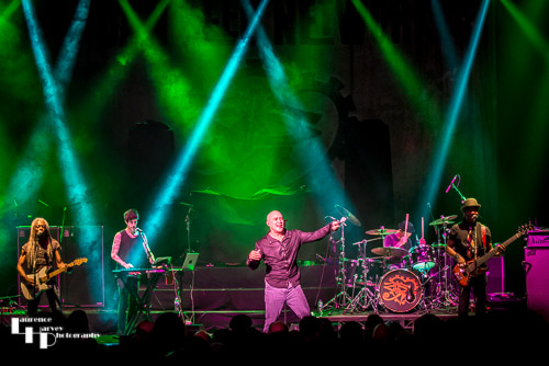 The Dan Reed Network on stage at Brixton Academy