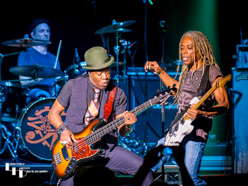 Brion James on guitar & Melvin Branon Jr. on bass