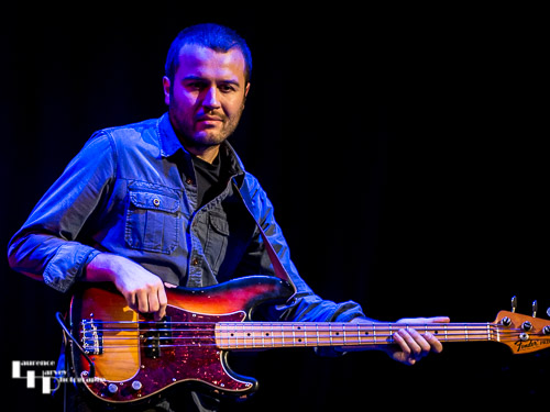 Zak Ranyard on bass