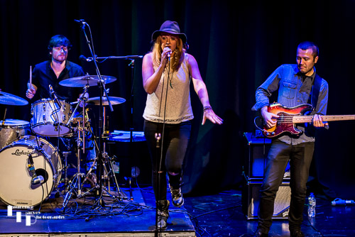 Elles Bailey on vocals, Zak Ranyard on bass & Matthew Jones on drums