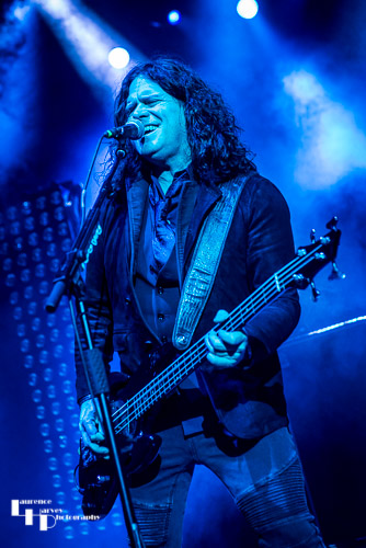 Pat Badger on bass