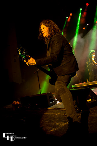 Pat Badger on bass
