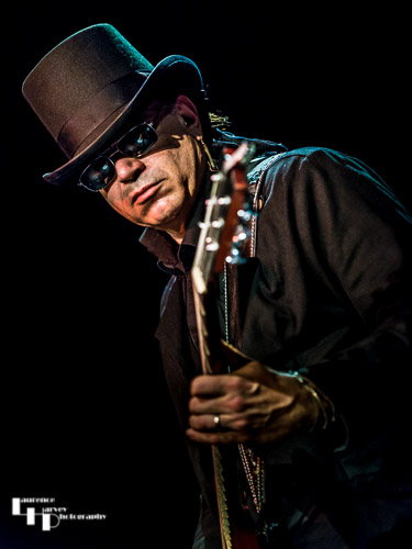 Russell 'Hitman' Alexander on vocals & guitar