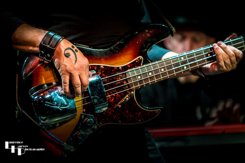 Paul Gilmore bass close-up