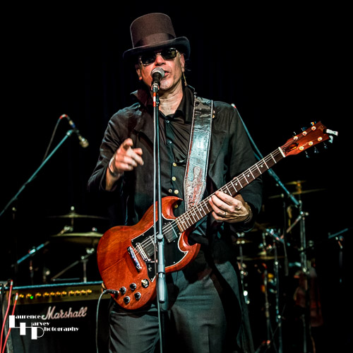 Russell 'Hitman' Alexander on vocals & guitar