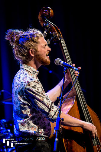 Tom Holder on double bass