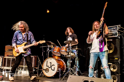 The John Verity Band on stage at The Limelight Theatre