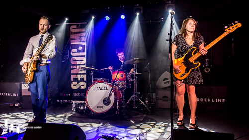 JW Jones & his band on stage at The Borderline
