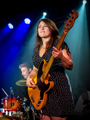 Laura Greenberg on bass