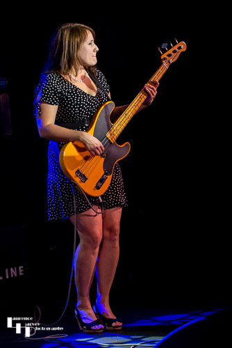 Laura Greenberg on bass