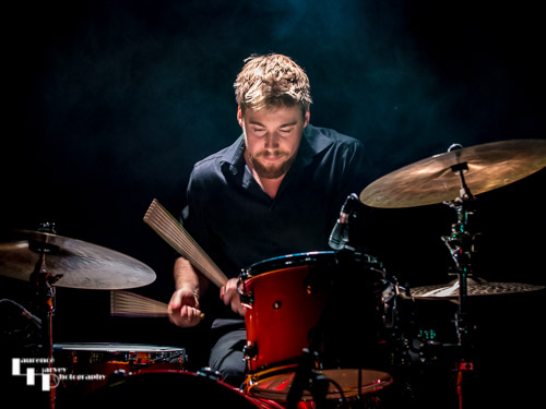 Will Laurin on drums