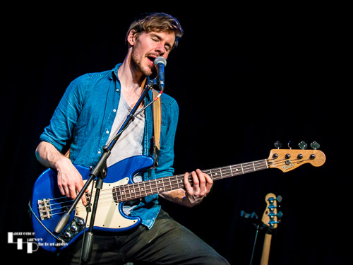 Sam Weston on bass