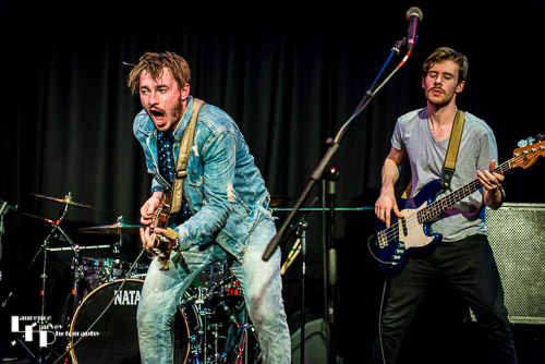 Krissy Matthews on vocals & guitar, Sam Weston on bass
