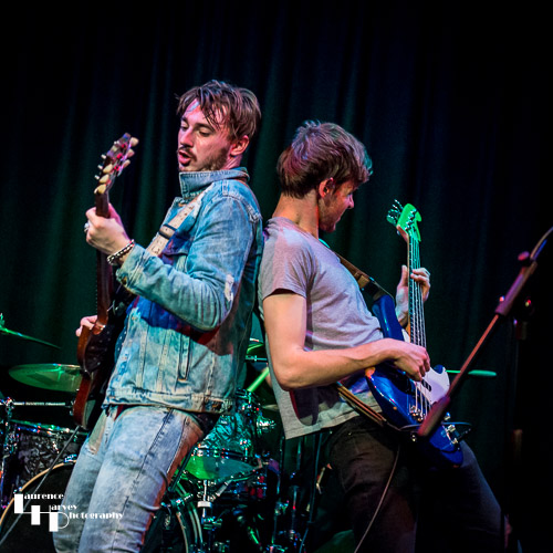 Krissy Matthews on vocals & guitar, Sam Weston on bass