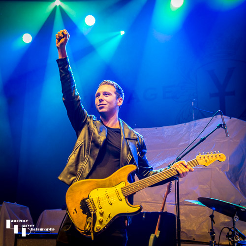 Laurence Jones on guitar & vocals