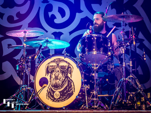 Steve Kiely on drums