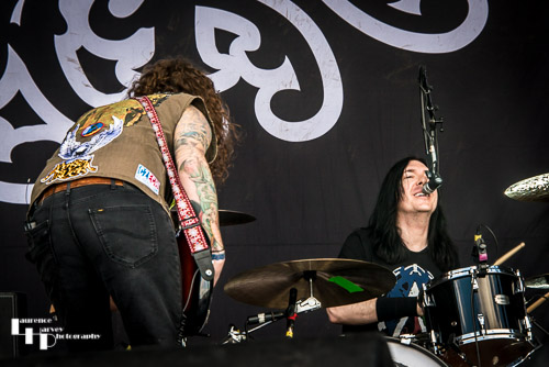Monster Truck: Jon Harvey on bass, Steve Kiely on drums
