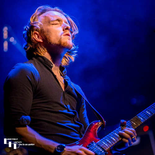 Alex Butler on lead guitar and backing vocals