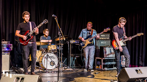 The Rainbreakers on stage at The Limelight Theatre