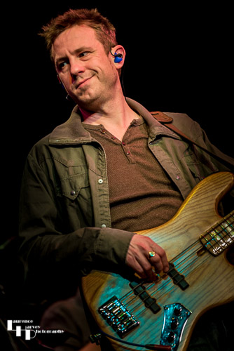 Dan Clark on bass