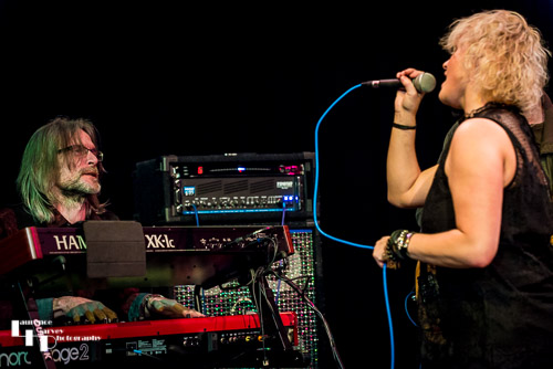 Rebecca Downes on vocals & Rick Benton on keys