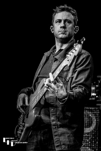 Dan Clark on bass